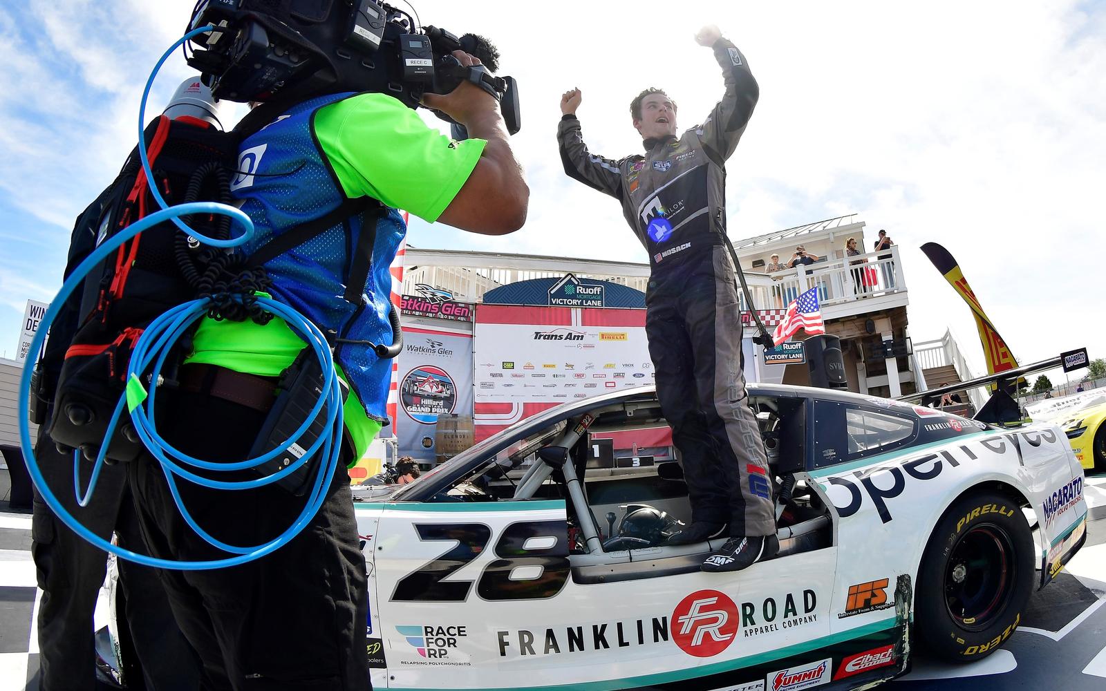 Second Career Trans Am Win Extra Sweet for TeamSLR’s Connor Mosack